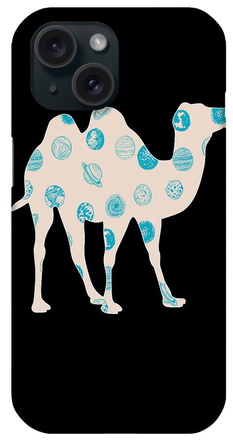 Llama iPhone Case featuring the digital art Camel 67 by Lin Watchorn