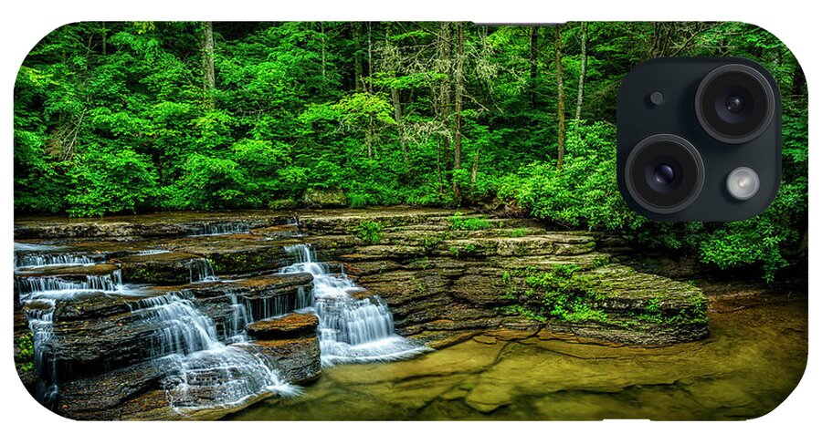 Spring iPhone Case featuring the photograph Campbell Falls Camp Creek State Park by Thomas R Fletcher