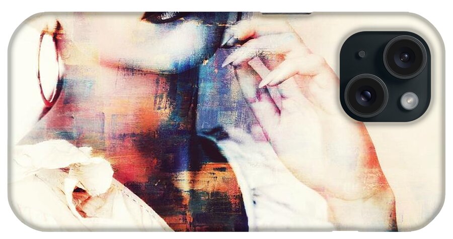 Women iPhone Case featuring the digital art Can You Imagine by Paul Lovering