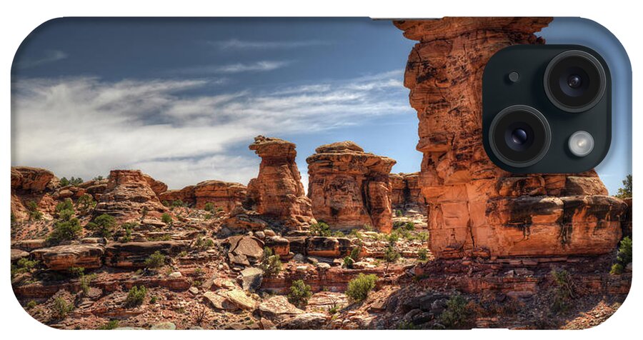Canyonlands National Park iPhone Case featuring the photograph Canyonlands-002 by Mark Langford
