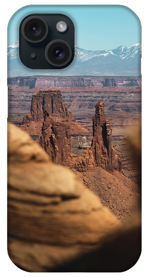  iPhone Case featuring the photograph Canyonpeering Color by William Boggs