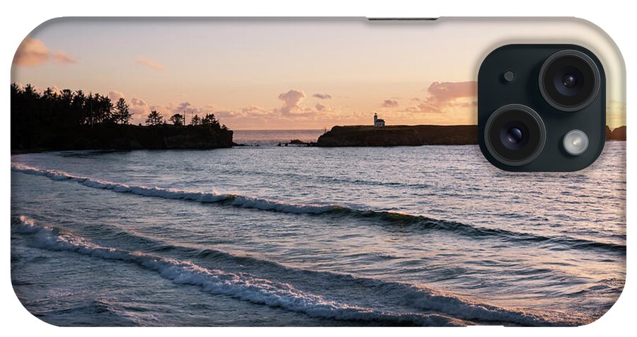 Sunset iPhone Case featuring the photograph Cape Arago Gold by Steven Clark