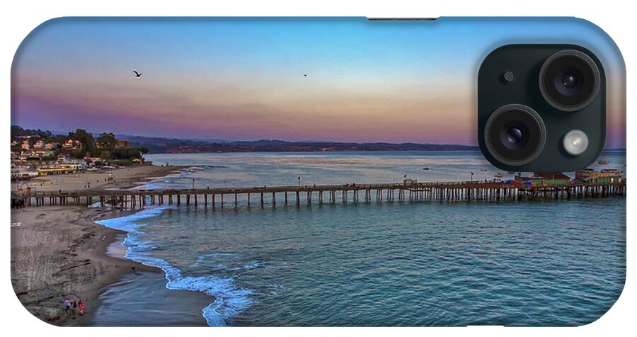 _california-santa-cruz iPhone Case featuring the photograph Capitola by the Sea by Tommy Farnsworth