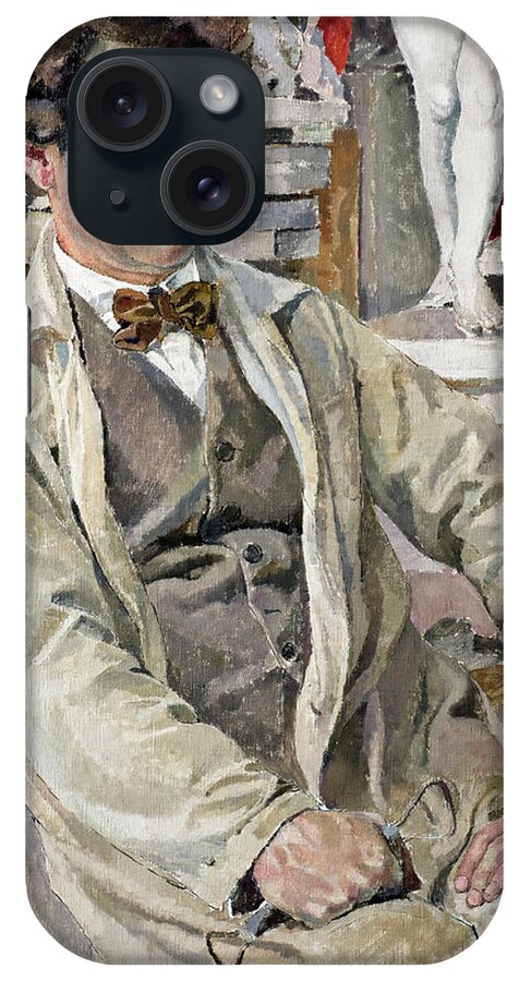 1924 iPhone Case featuring the painting Carl Eldh by Carl Wilhelmson