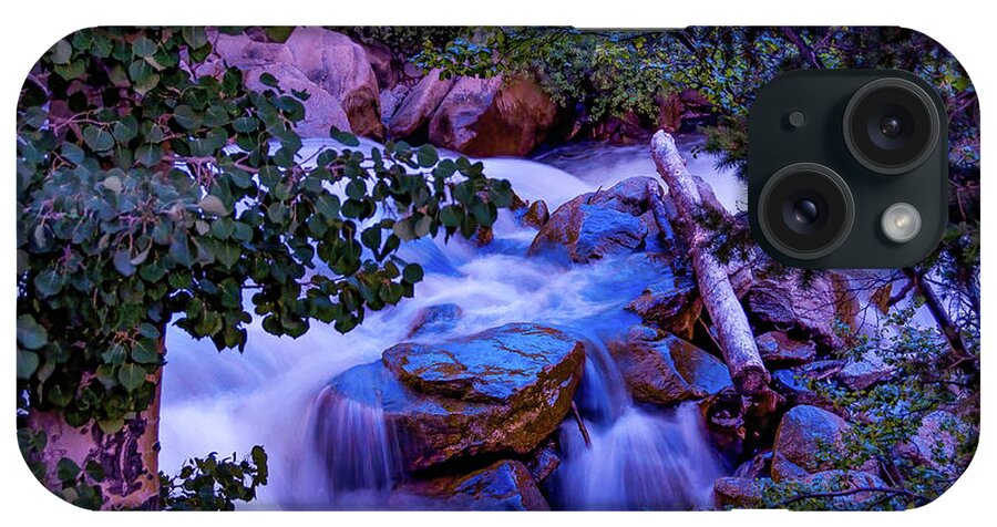 Cascade iPhone Case featuring the photograph Cascade Falls, Buena Vista, Colorado by Tom Potter