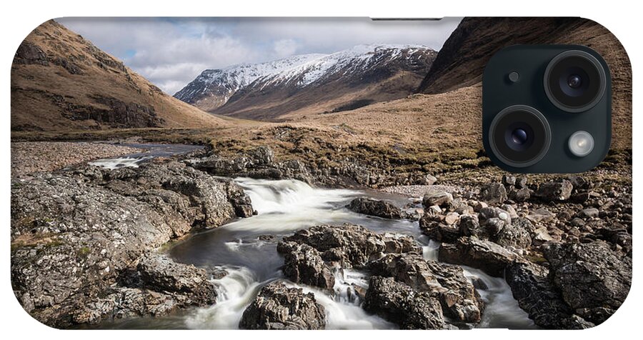 Scottish Highlands iPhone Case featuring the photograph Cascades, Glen Etive, Scotland, UK by Sarah Howard