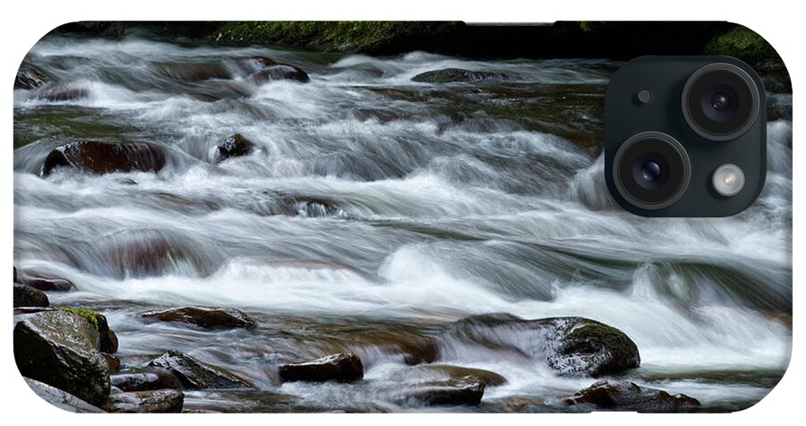 Cascades iPhone Case featuring the photograph Cascades On Little River 6 by Phil Perkins
