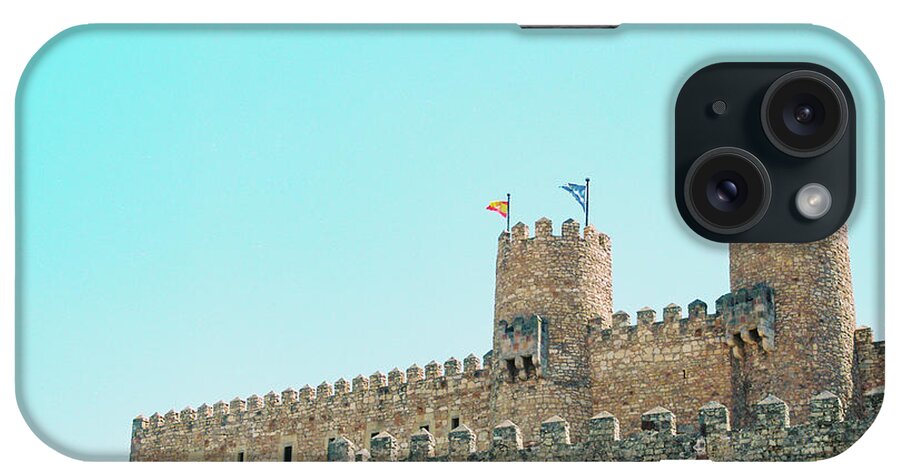 Holiday iPhone Case featuring the photograph Castle in the sky by Barthelemy de Mazenod