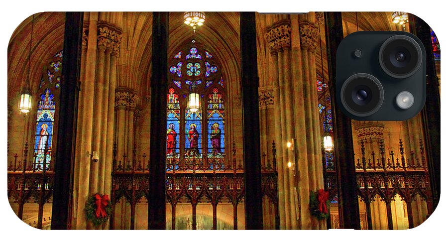 St. Patrick's Cathedral iPhone Case featuring the photograph Cathedral Arches by Jessica Jenney