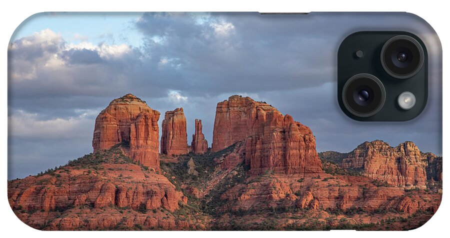 Arizona iPhone Case featuring the photograph Cathedral Rock by Paul Schultz