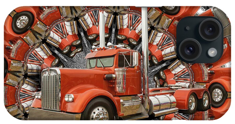 Big Rigs iPhone Case featuring the photograph Catr9330b-19 by Randy Harris