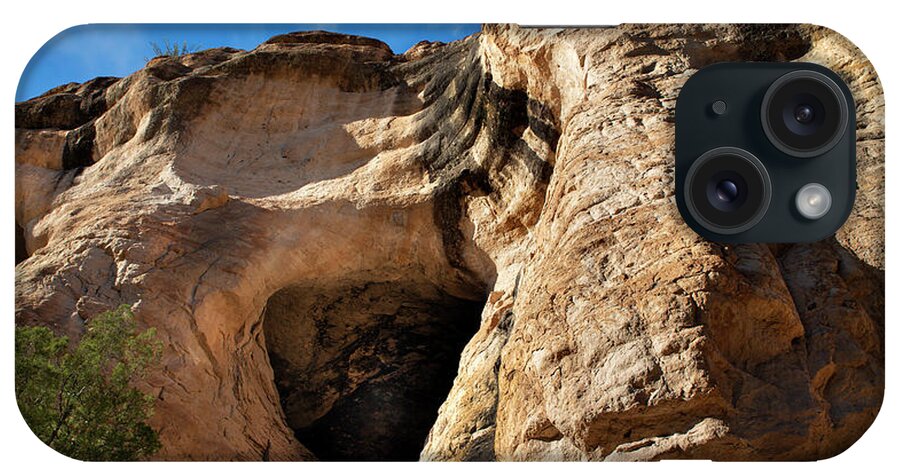 Gila Cave Dwellings iPhone Case featuring the photograph Cave 2 by Endre Balogh
