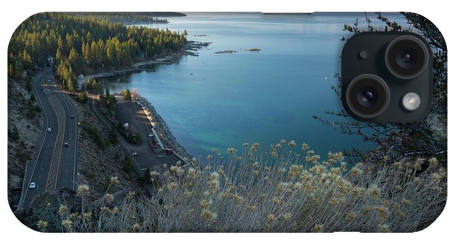 Tahoe iPhone Case featuring the photograph Cave Rock by Devin Wilson