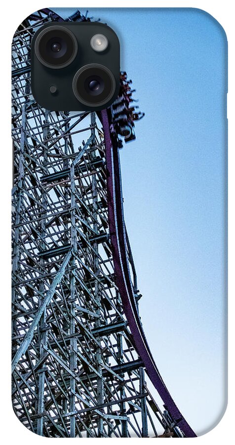 Cedar Point iPhone Case featuring the photograph Cedar Point Sandusky Ohio Steel Vengeance Roller Coaster by Dave Morgan