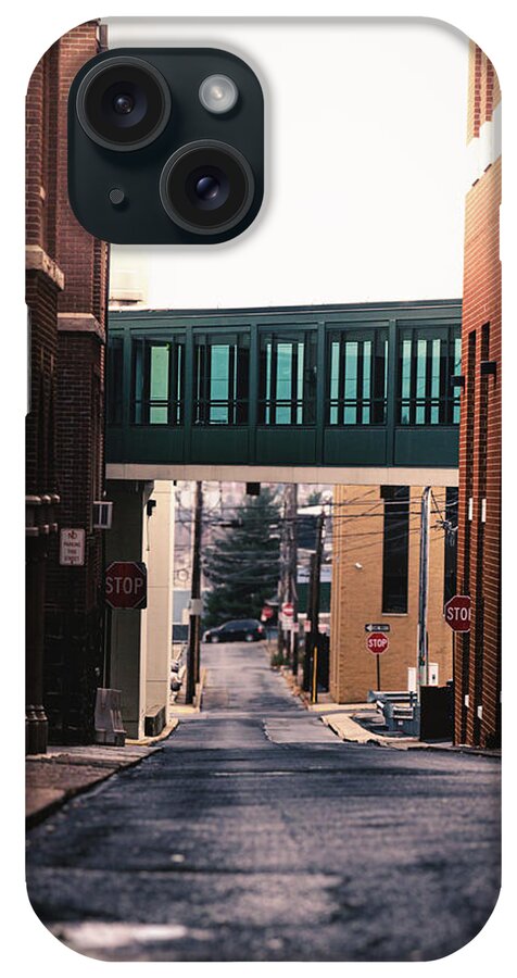 Allentown iPhone Case featuring the photograph Center City Allentown Alleyway by Jason Fink