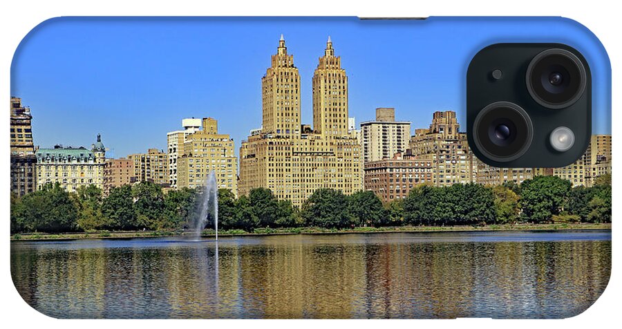 Reflections iPhone Case featuring the photograph Central Park by Tony Murtagh