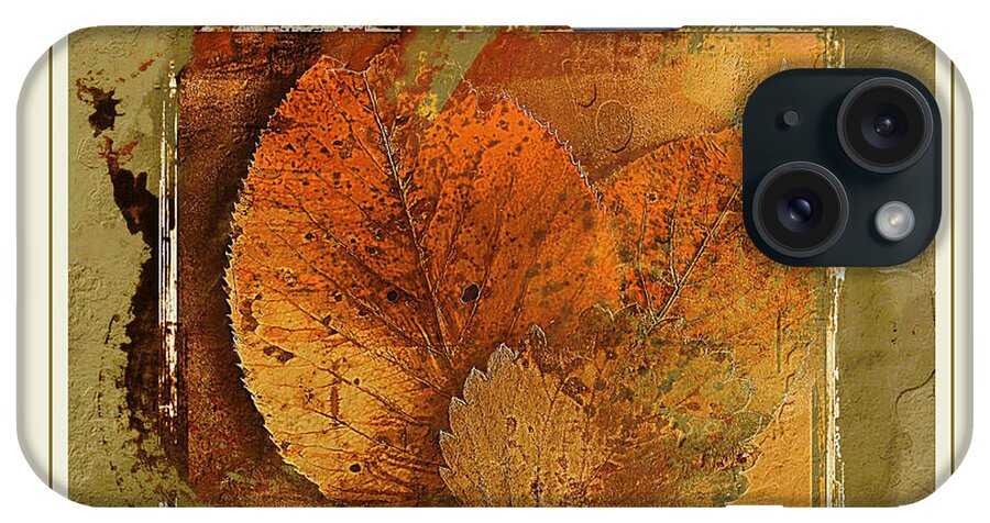 Autumn iPhone Case featuring the photograph Change Is Inevitable by Rene Crystal