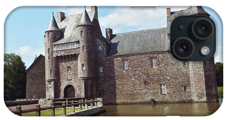 Brittany iPhone Case featuring the photograph Chateau au detour d'une balade Bretonne 2 by Joelle Philibert