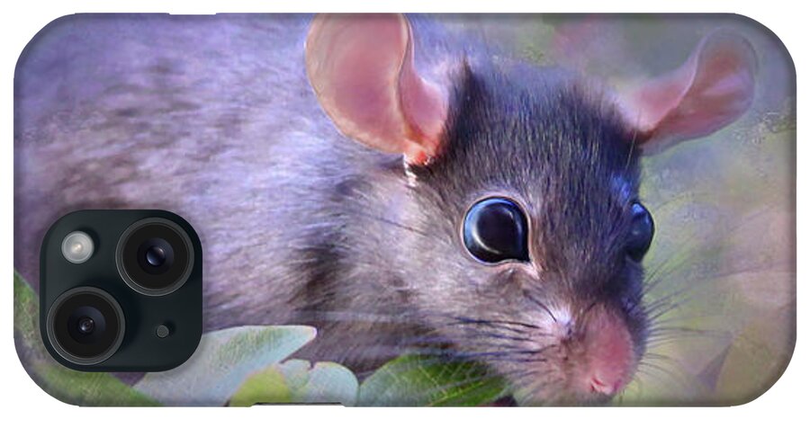 Rodent iPhone Case featuring the photograph Cheese Please by Sally Bauer