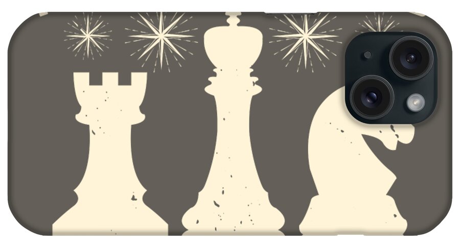 Chess iPhone Case featuring the digital art Chess Lover Gift One Bad Move Nullifies Forty Good Ones by Jeff Creation