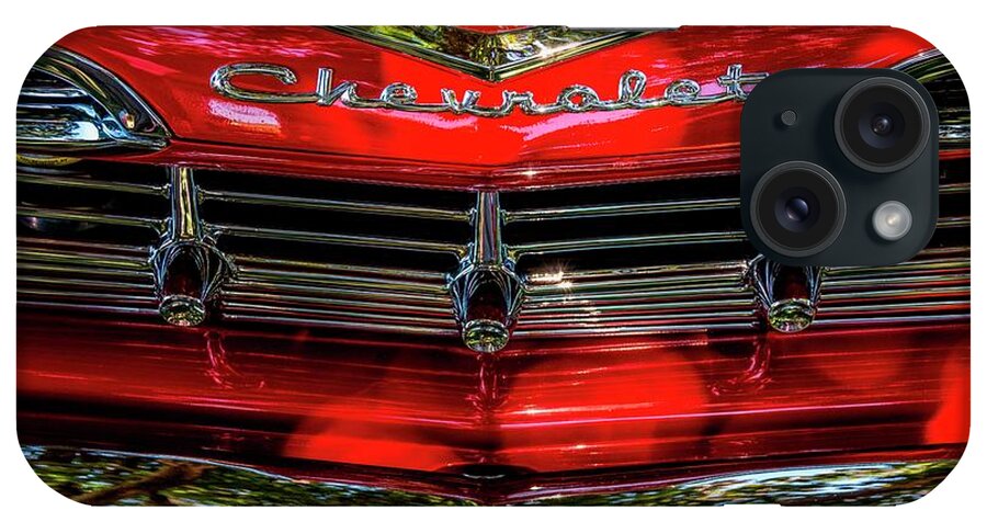 Chevy iPhone Case featuring the photograph Chevy Smile by Pamela Dunn-Parrish