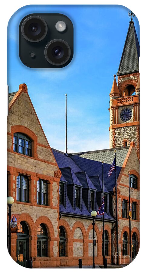 Jon Burch iPhone Case featuring the photograph Cheyenne Train Station by Jon Burch Photography