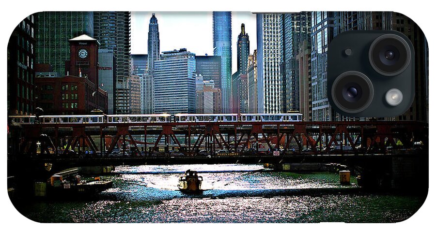 Commuters iPhone Case featuring the photograph Chicago Morning Commute by Frank J Casella