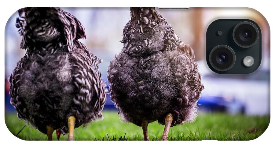  iPhone Case featuring the photograph Chicken Butts by Nicole Engstrom