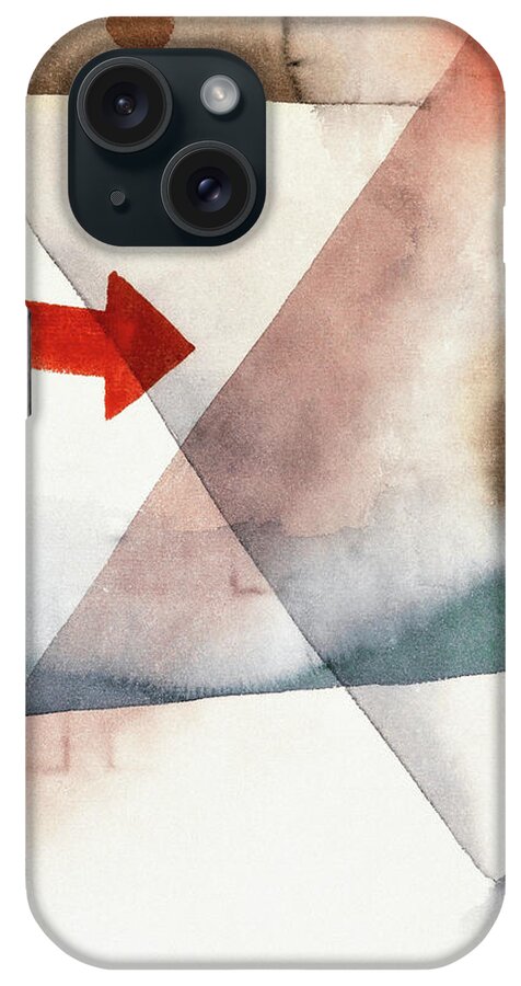 Paul iPhone Case featuring the painting Chimes - Digital Remastered Edition by Paul Klee
