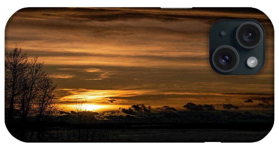  iPhone Case featuring the photograph Chinook Sunset 2 by Phil And Karen Rispin