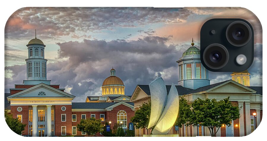 Christopher Newport University iPhone Case featuring the photograph Christopher Newport University by Jerry Gammon