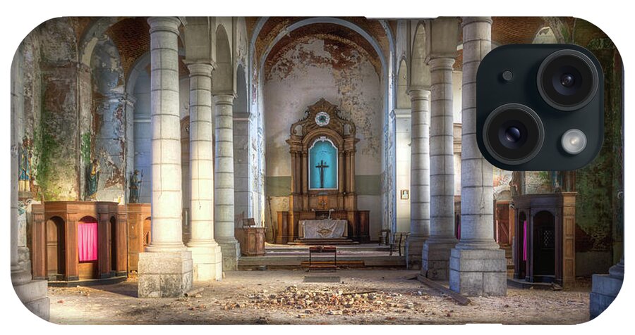Abandoned iPhone Case featuring the photograph Church of Decay by Roman Robroek