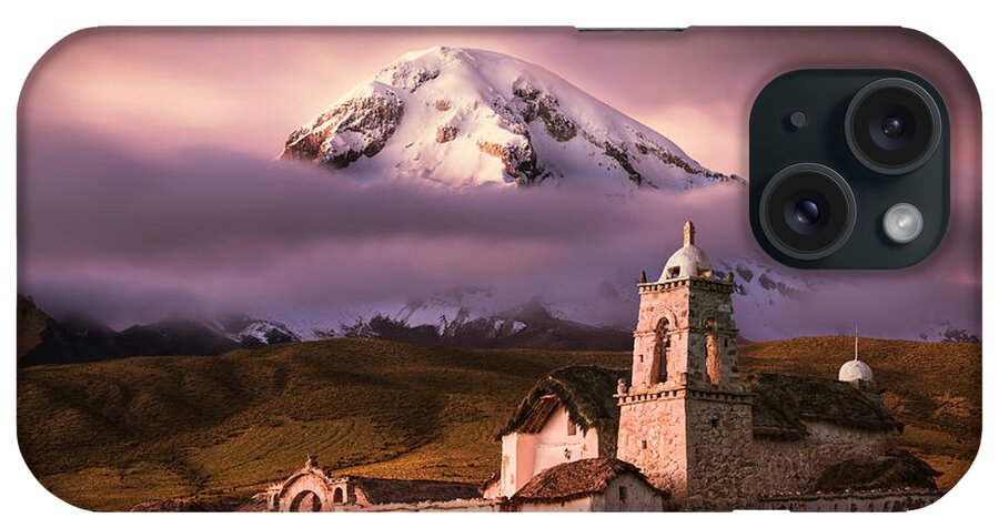 Tomarapi iPhone Case featuring the photograph Church Tomarapi by Peter Boehringer