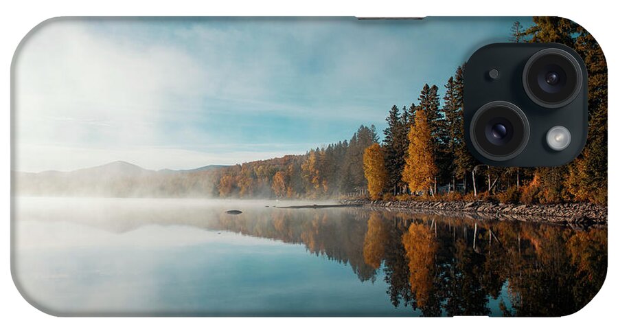 Cinematic Reflection First Roach Pond iPhone Case featuring the photograph Cinematic Reflection First Roach Pond by Dan Sproul