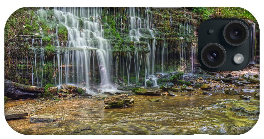 Waterfalls iPhone Case featuring the photograph City Lake Falls 7 by Phil Perkins