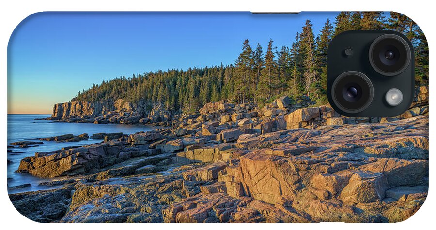 Mount Desert Island iPhone Case featuring the photograph Clear Morning in Acadia by Rick Berk