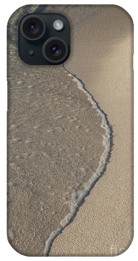 Sea Water iPhone Case featuring the photograph Clear sea water, waves and sandy beach 2 by Adriana Mueller