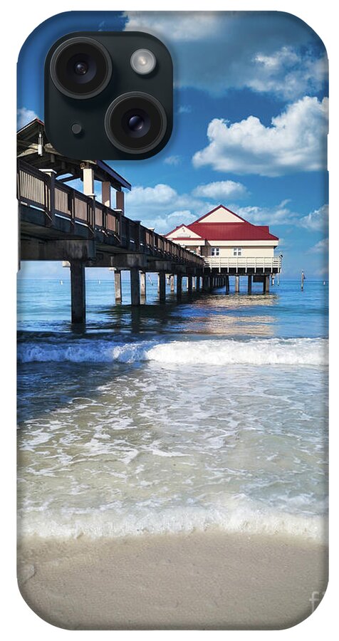 Pier iPhone Case featuring the photograph Clearwater FL Pier Photo 159 by Lucie Dumas