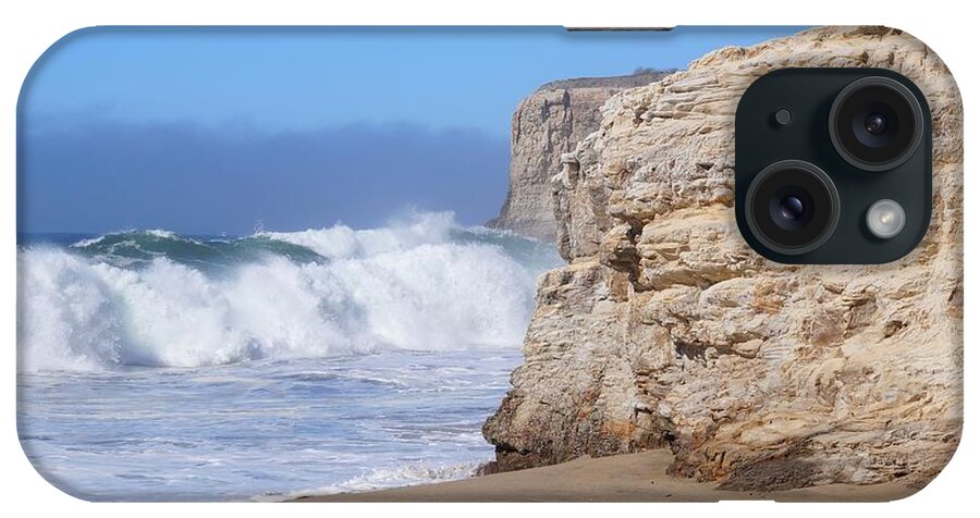 Beach iPhone Case featuring the photograph Cliff At Davenport by Claudia Zahnd-Prezioso