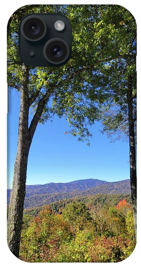 Mountain iPhone Case featuring the photograph Clingman's Dome in the Distance by Ally White