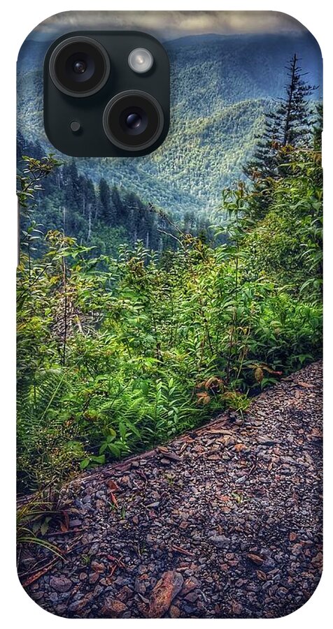 Photo iPhone Case featuring the photograph Clouds over the Smokies by Evan Foster