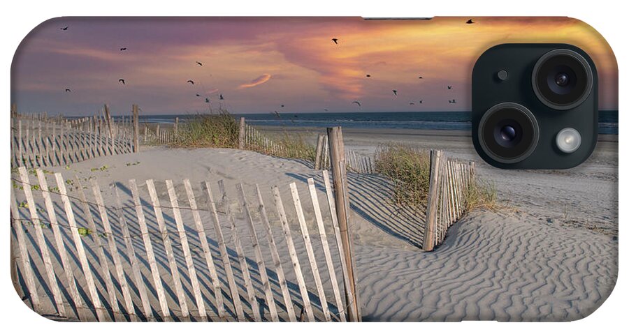 Beach iPhone Case featuring the photograph Coastal Living on Isle of Palms by Dale Powell