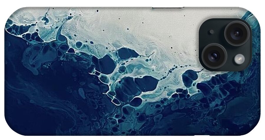 Ocean iPhone Case featuring the painting Coastline by Robin Smith