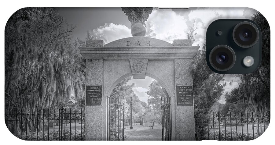 Colonial Park Cemetery iPhone Case featuring the photograph Colonial Park Cemetery by Mark Andrew Thomas