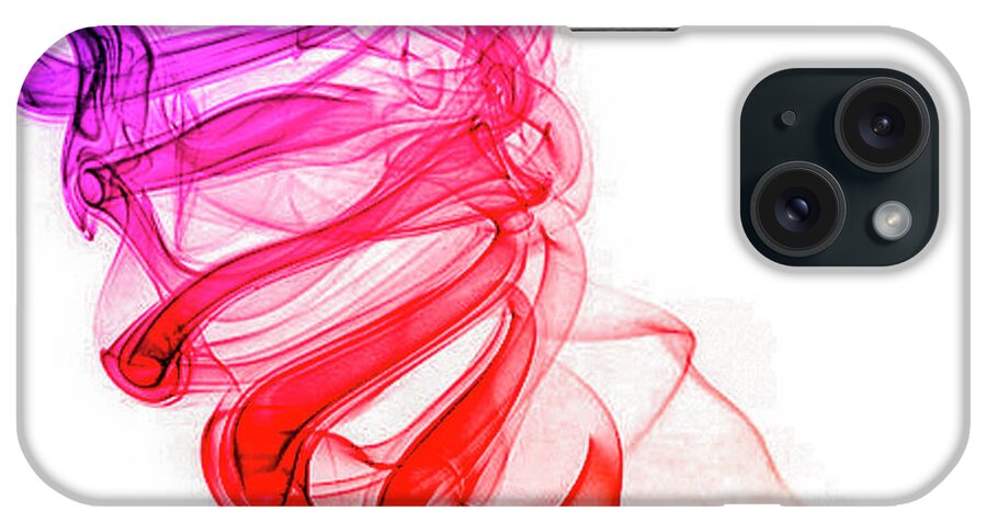 Smoke iPhone Case featuring the photograph Colored Smoke by Bill Barber