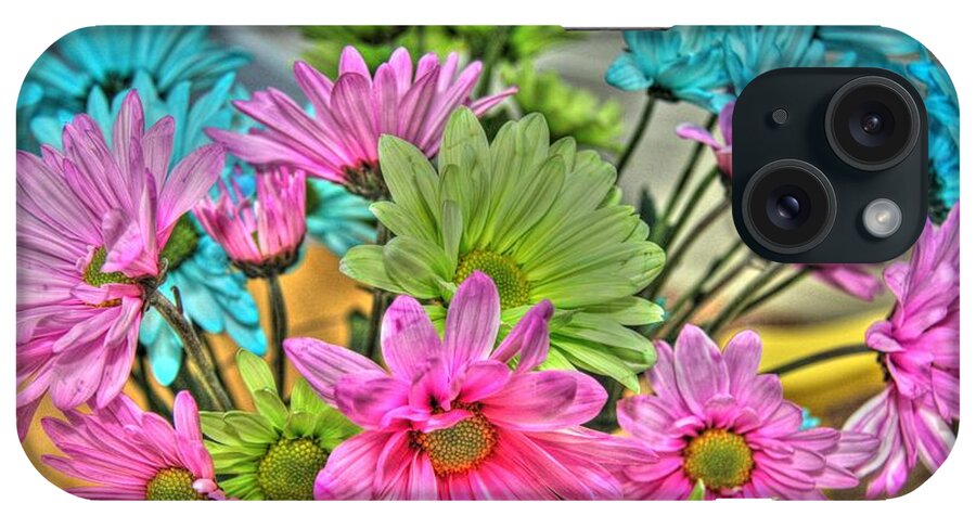 Flowers iPhone Case featuring the photograph Colorful Bouquet by John Handfield