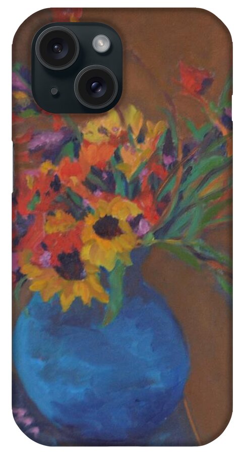 Still Life iPhone Case featuring the painting Colors by Beth Riso