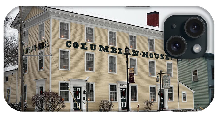 Columbian iPhone Case featuring the photograph Columbian House December 2020 5680 by Jack Schultz