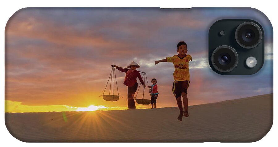 Sand Dune iPhone Case featuring the photograph Coming Home by Khanh Bui Phu