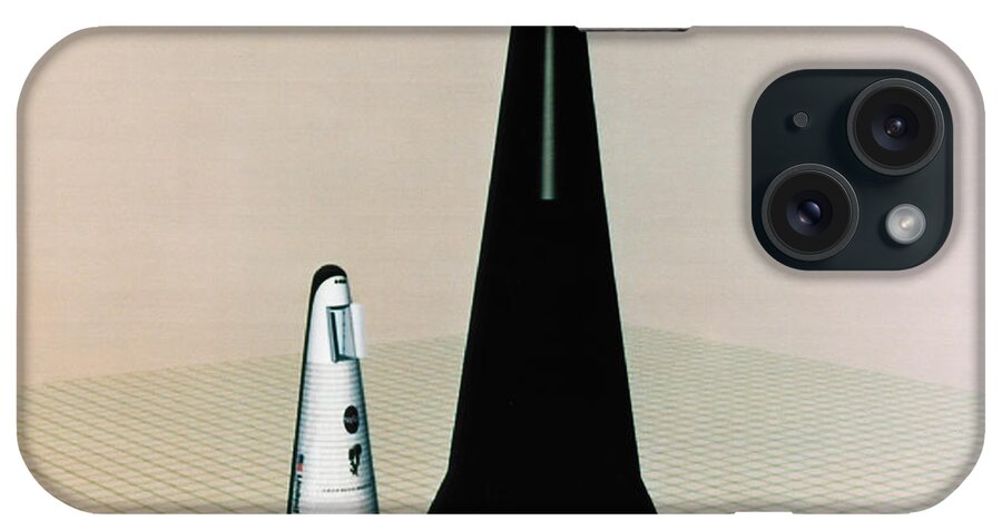 1995 iPhone Case featuring the drawing Conceptual Orbital Vehicles, 1995 by Granger